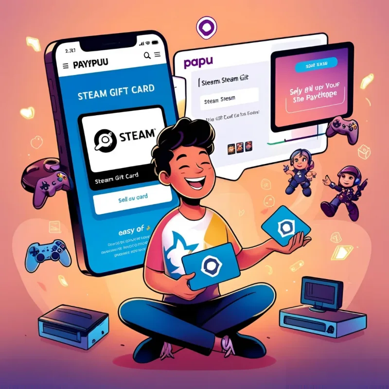 Steam-Geschenkkarten auf PayPuu verkaufen: Leitfaden