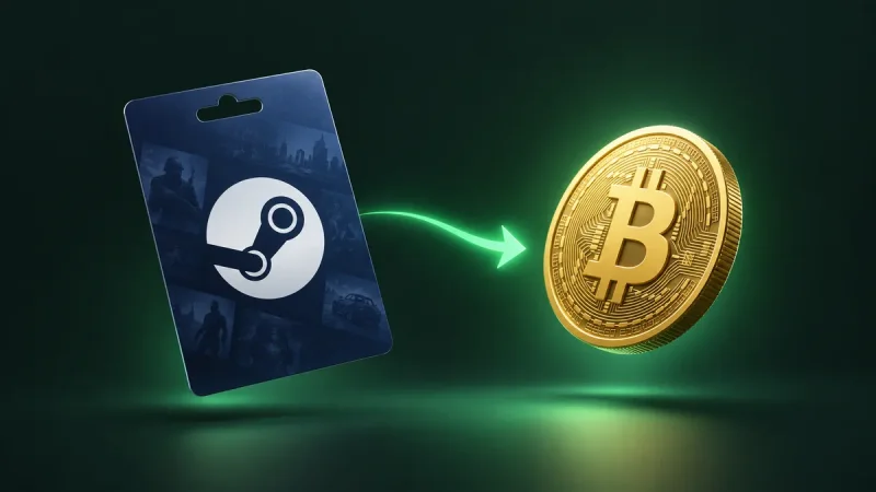 Cómo comprar Bitcoin con tarjetas de regalo de Steam