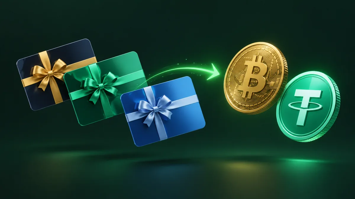 Gift Card to Crypto in Austria: Steps and Rules