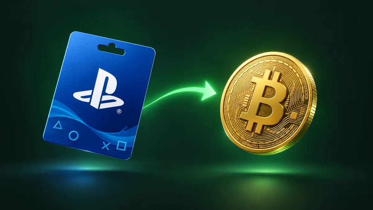 Sell PlayStation Gift Card for Bitcoin Guide